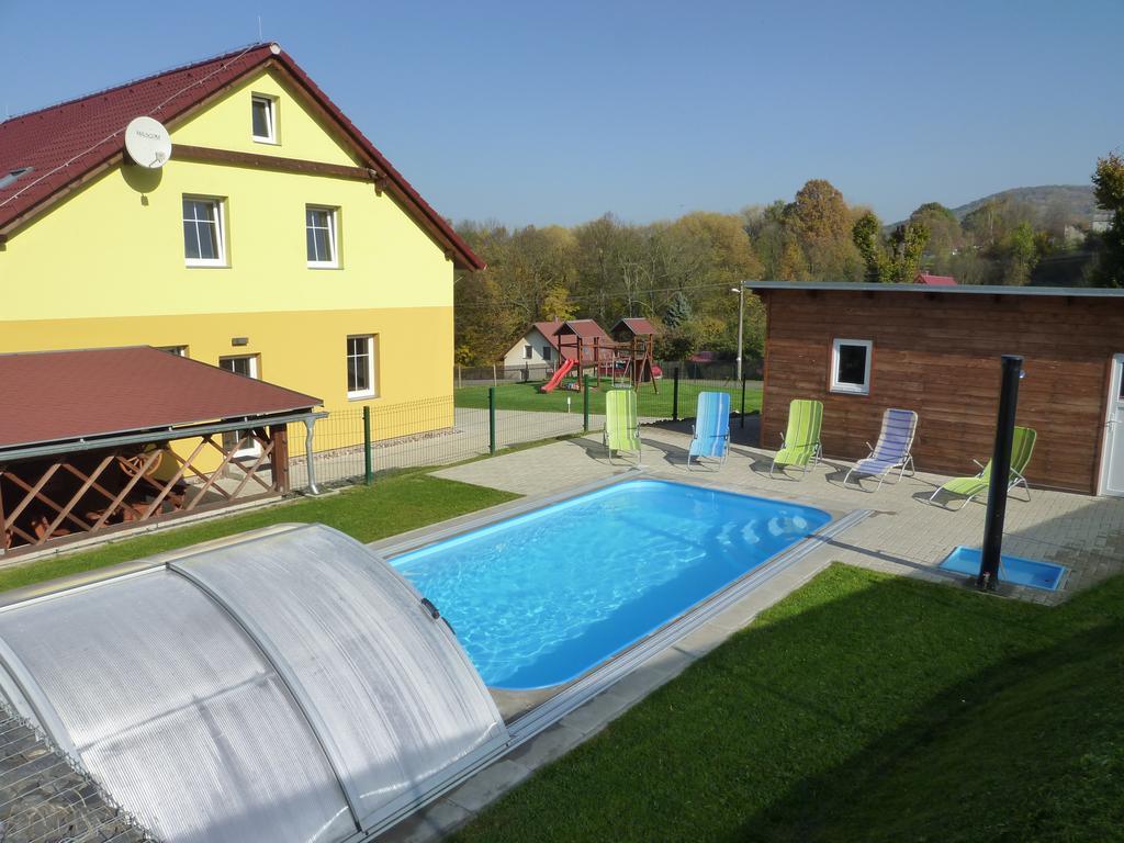 Chata Jílové Buitenkant foto
